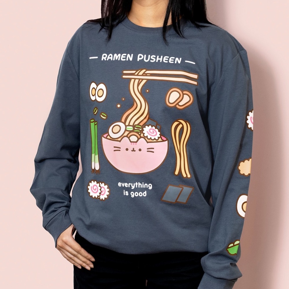 🍜🍣Pusheen Box Exclusive 2026 Spring Long Sleeve Shirt + Journals